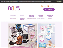 Tablet Screenshot of nellys.cz